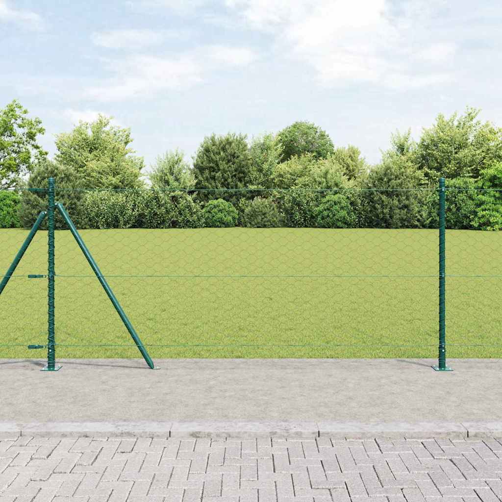 Sveistgjerde med Betongbase 100 x 1 m (B x H) PVC-belagt stål
