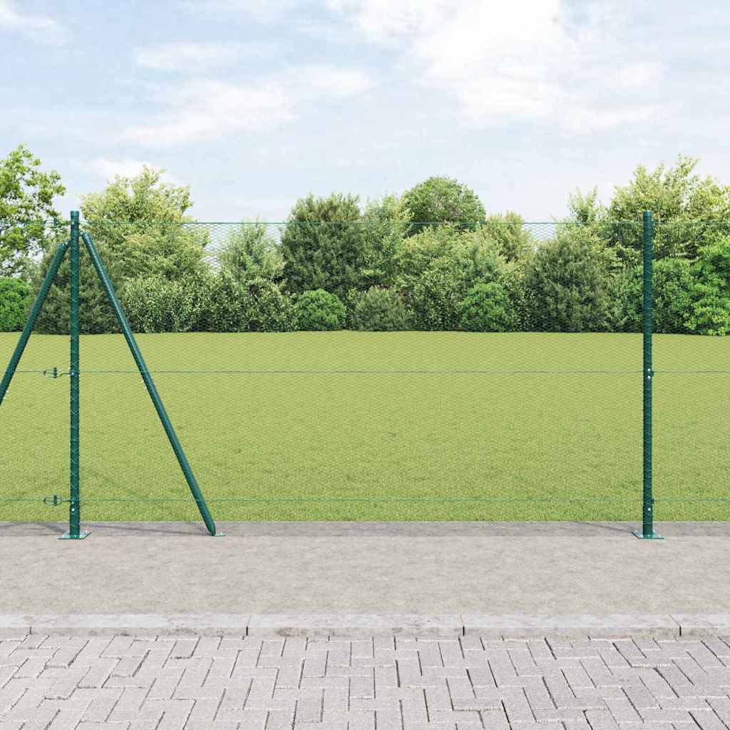 Sveistgjerde med Betongbase 100 x 1,2 m (B x H) PVC-belagt stål