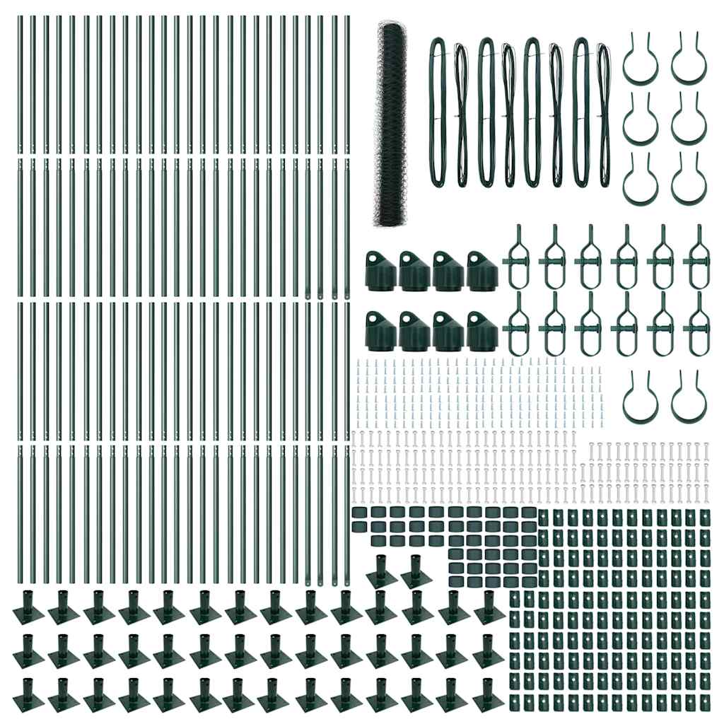 Sveistgjerde med Betongbase 100 x 1,2 m (B x H) PVC-belagt stål