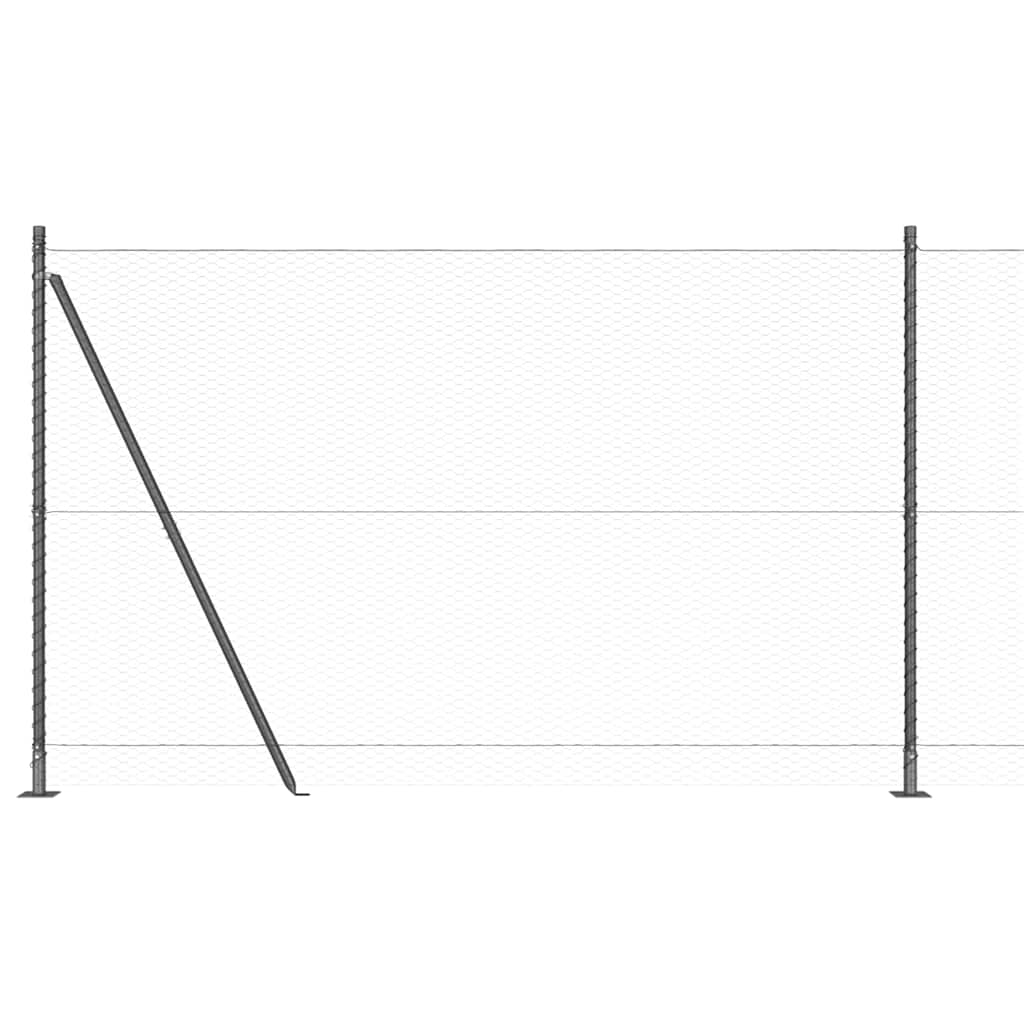 Sveistgjerde med Betongbase 100 x 1,4 m (B x H) PVC-belagt stål