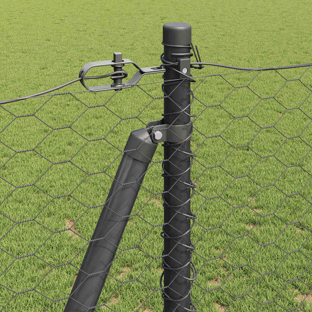 Sveistgjerde med Betongbase 100 x 1,4 m (B x H) PVC-belagt stål