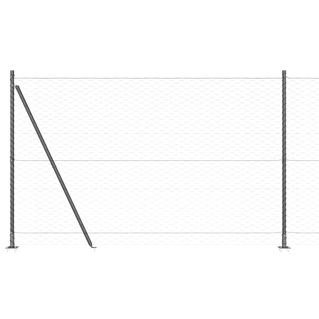 Sveistgjerde med Betongbase 100 x 1,4 m (B x H) PVC-belagt stål