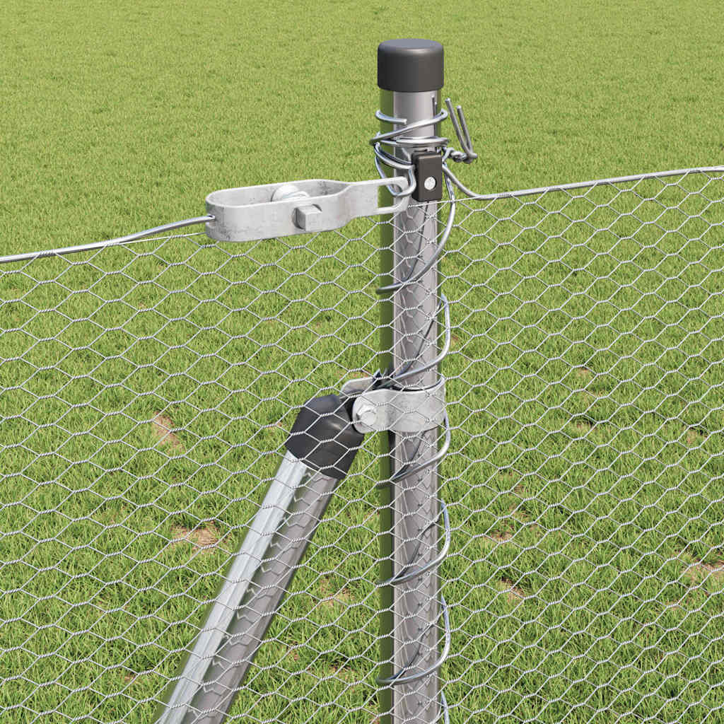 Sveistgjerde med Betongbase 10 x 0,8 m (B x H)