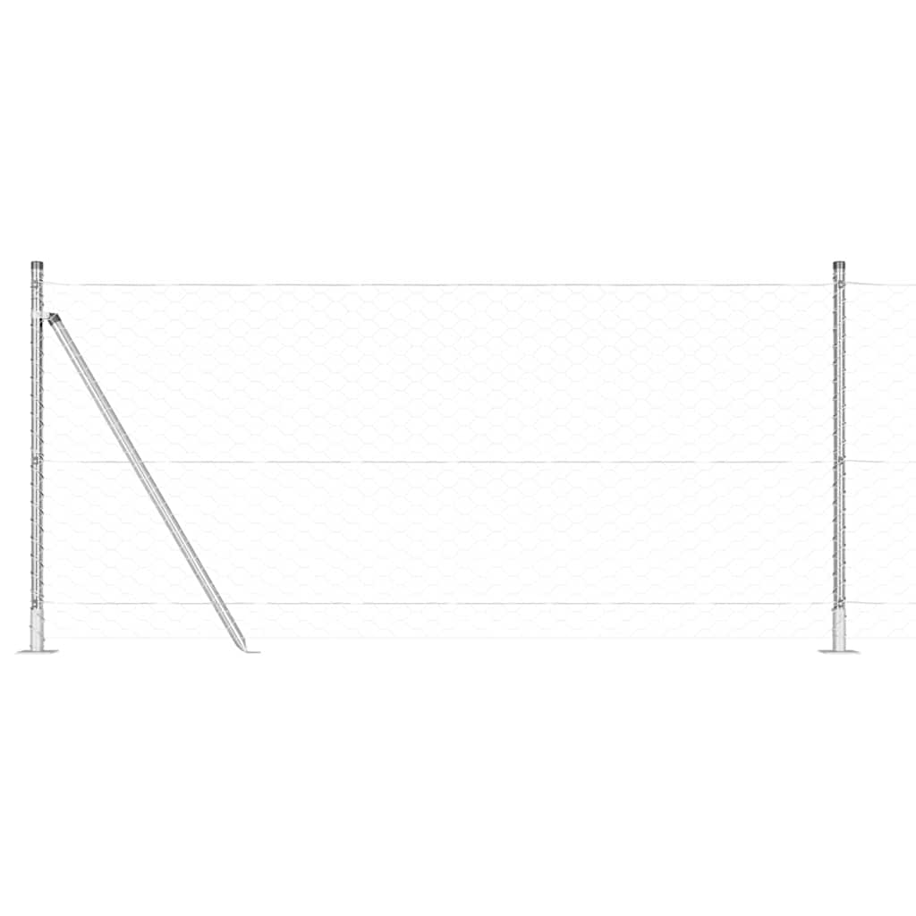 Sveistgjerde med Betongbase 10 x 1 m (B x H)