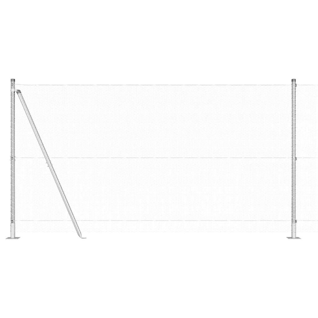 Sveistgjerde med Betongbase 10 x 1,2 m (B x H)