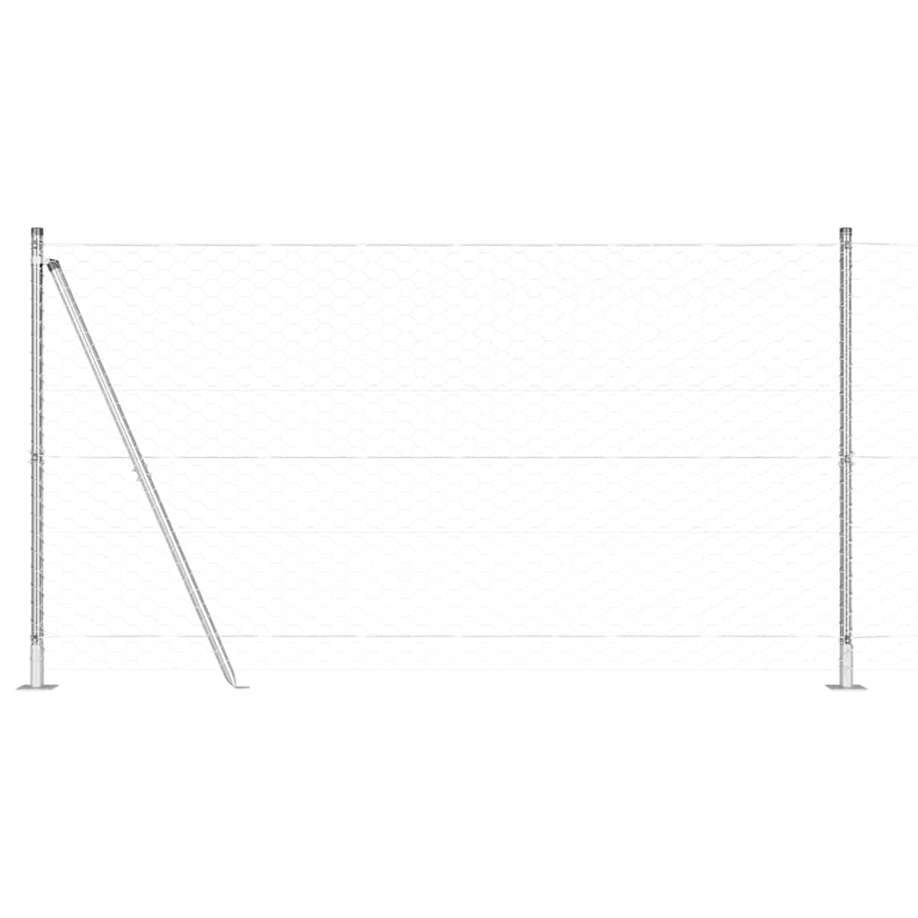 Sveistgjerde med Betongbase 10 x 1,2 m (B x H)