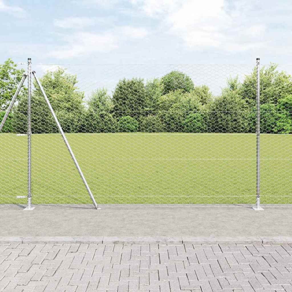 Sveistgjerde med Betongbase 10 x 1,4 m (B x H)