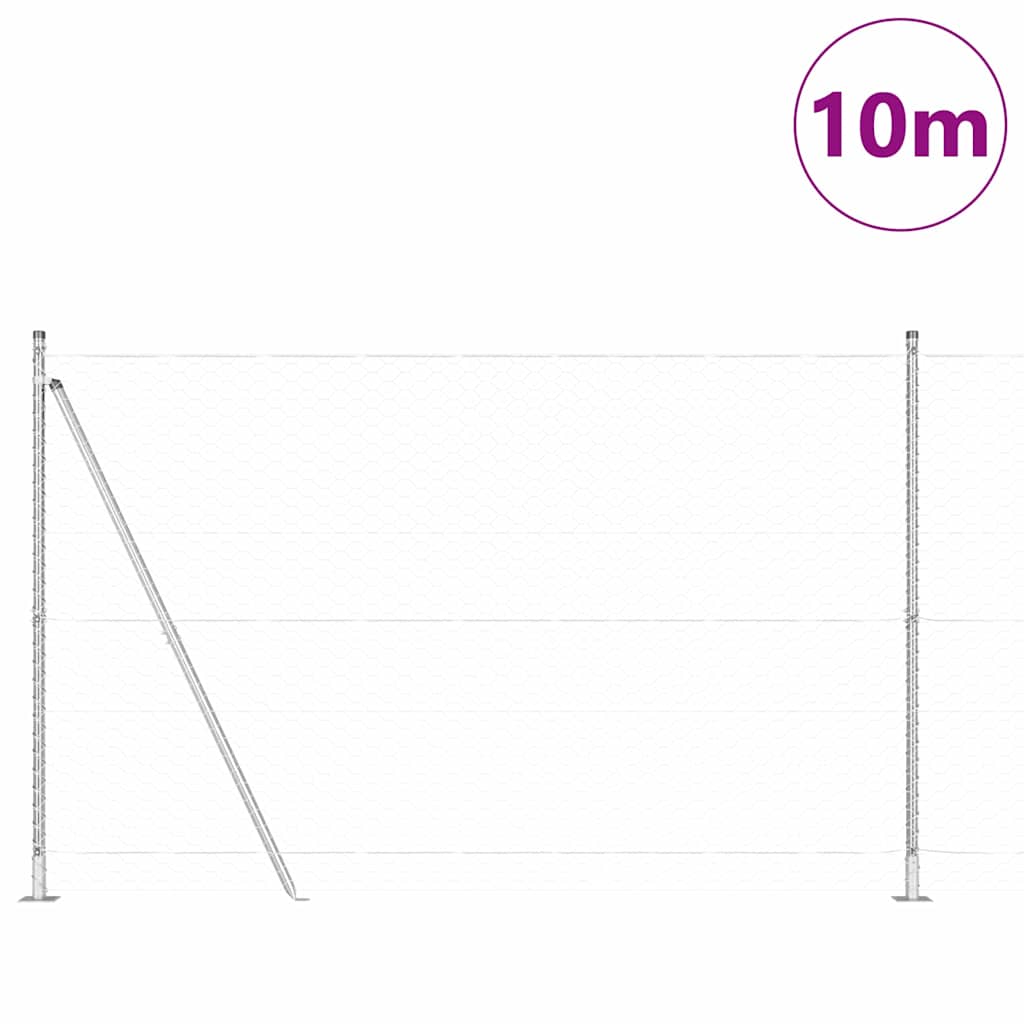 Sveistgjerde med Betongbase 10 x 1,4 m (B x H)