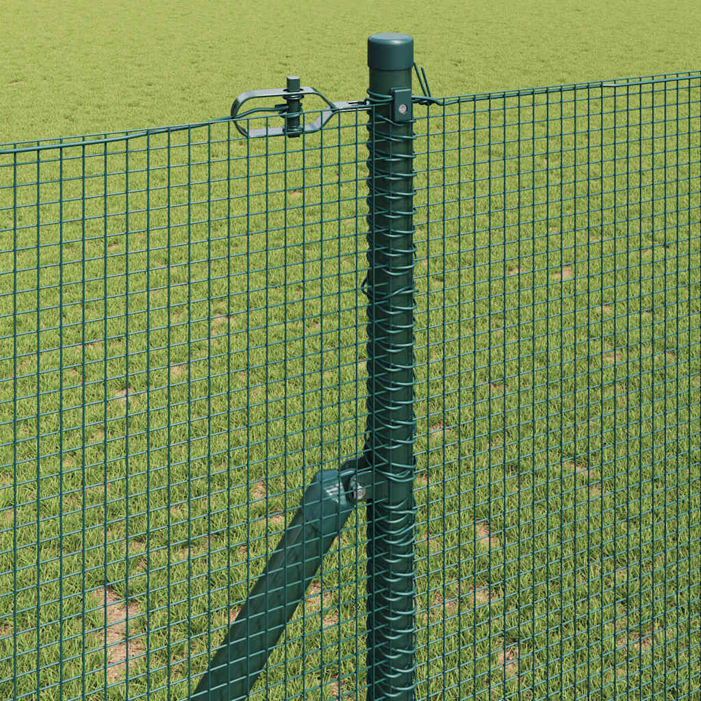 Utendørs sveiset trådgjerdet bakken fest 10 x 1 m Grønn Mesh