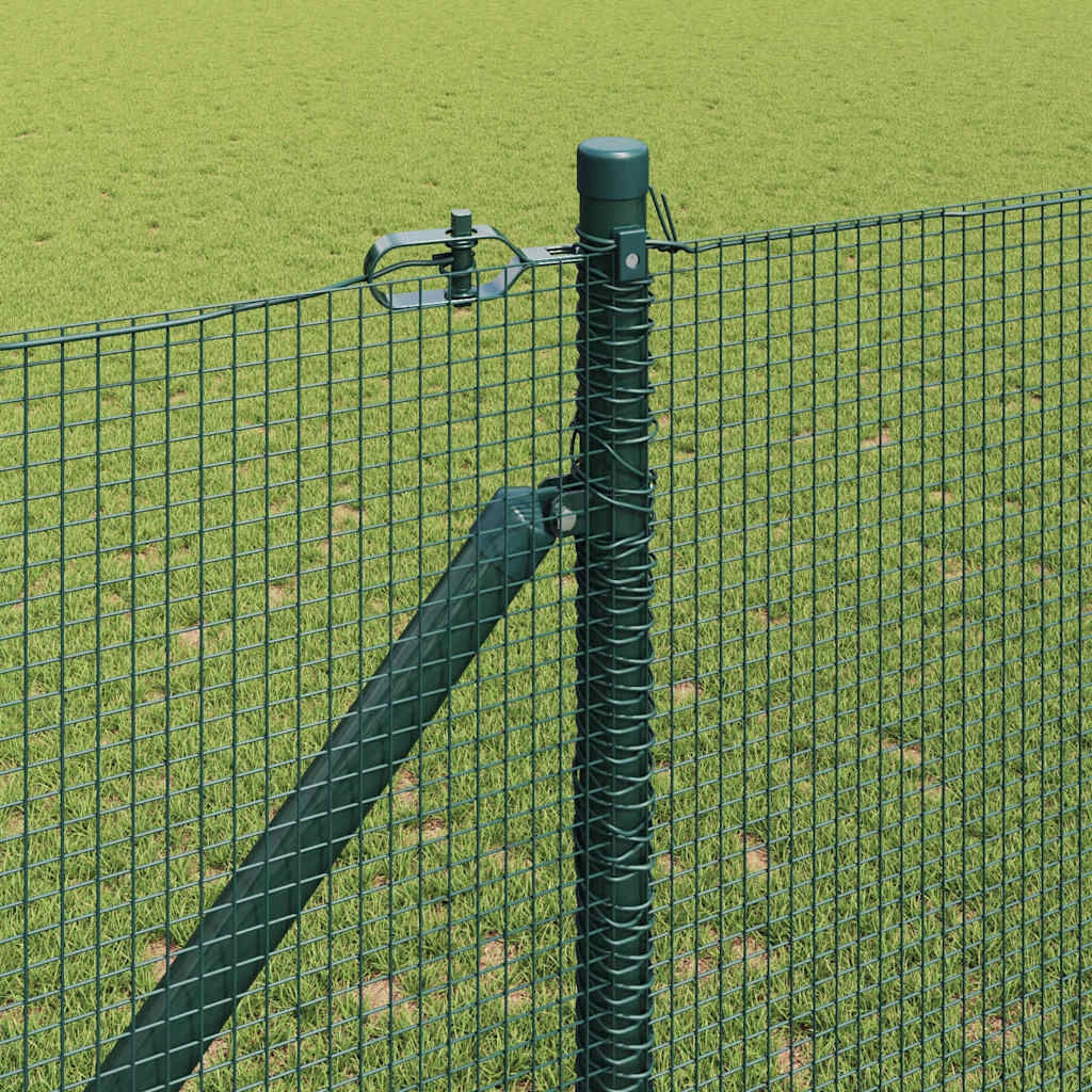 Svweiende trådgjerde med spisser 25 x 1,4 m (B x H)