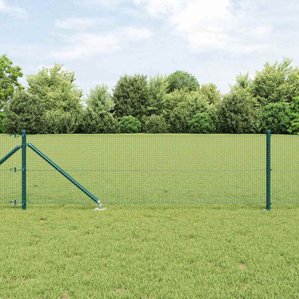 Svweiende trådgjerde med spisser 100 x 0,6 m (B x H)