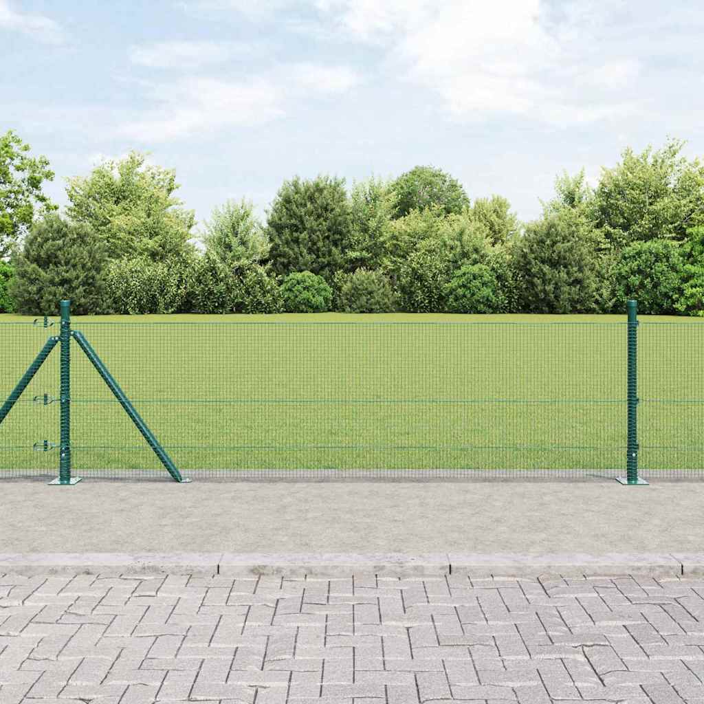 Sveistgjerde med Betongbase 10 x 0,4 m (B x H) PVC-belagt stål