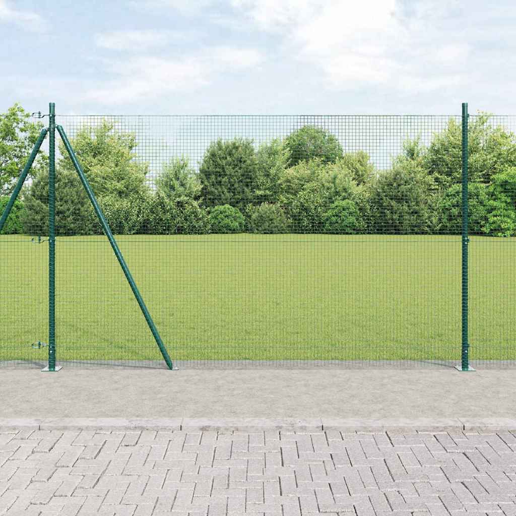 Sveistgjerde med Betongbase 10 x 1,4 m (B x H) PVC-belagt stål
