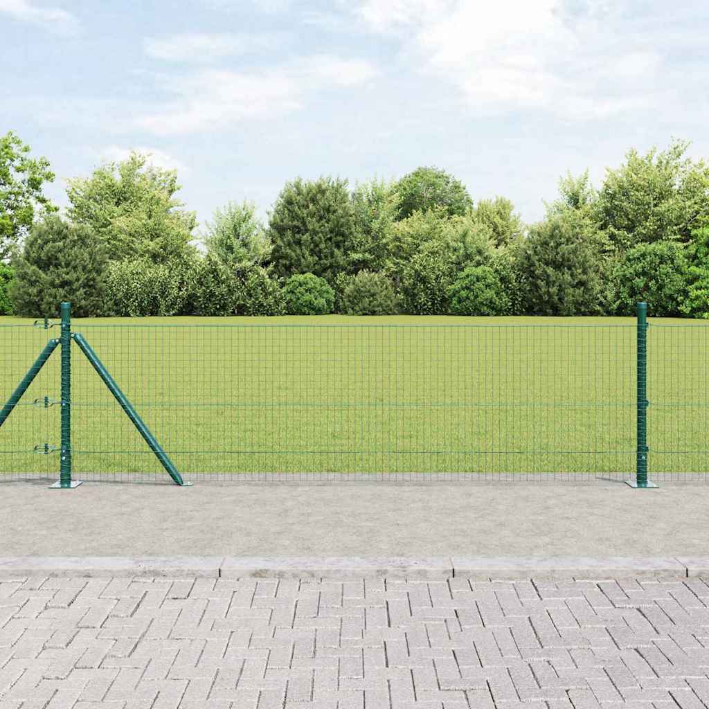 Sveistgjerde med Betongbase 25 x 0,4 m (B x H) PVC-belagt stål