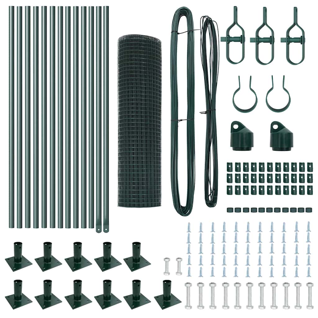 Sveistgjerde med Betongbase 25 x 0,4 m (B x H) PVC-belagt stål