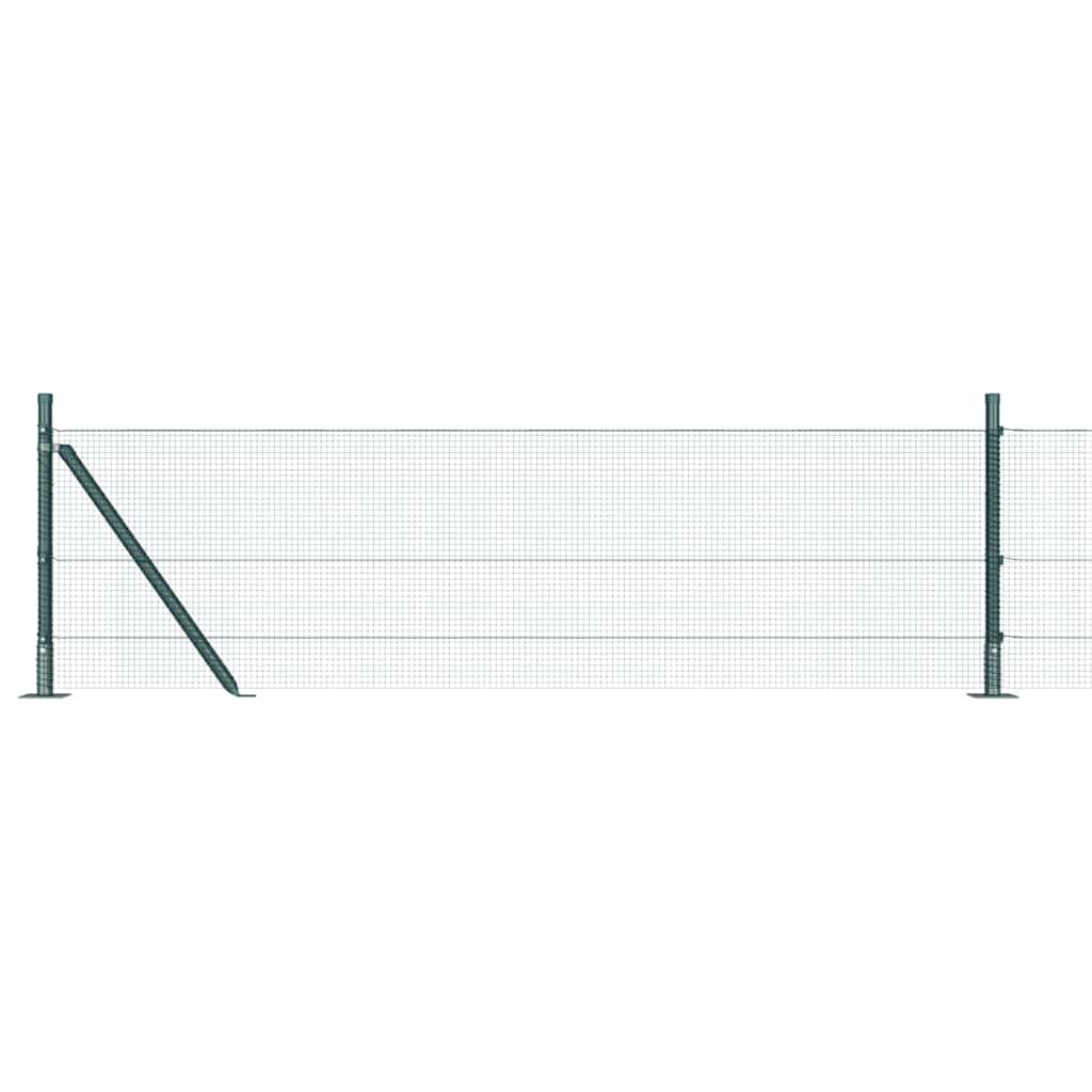 Sveistgjerde med Betongbase 25 x 0,5 m (B x H) PVC-belagt stål