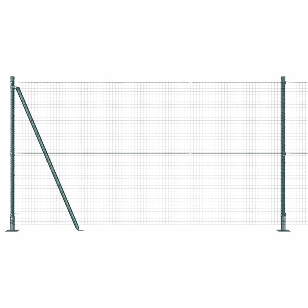 Sveistgjerde med Betongbase 25 x 1,2 m (B x H) PVC-belagt stål