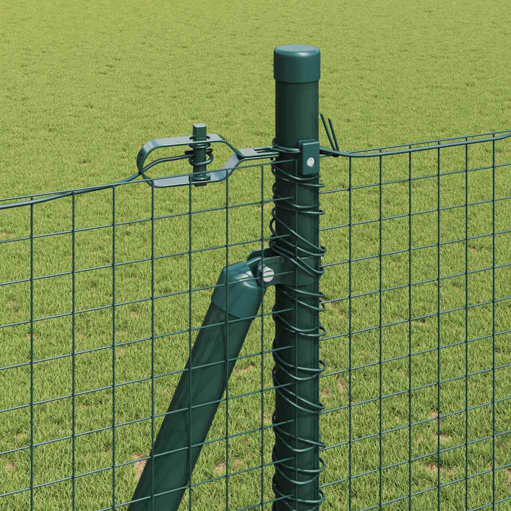 Sveistgjerde med Betongbase 50 x 1,4 m PVC-belagt stål Grønn