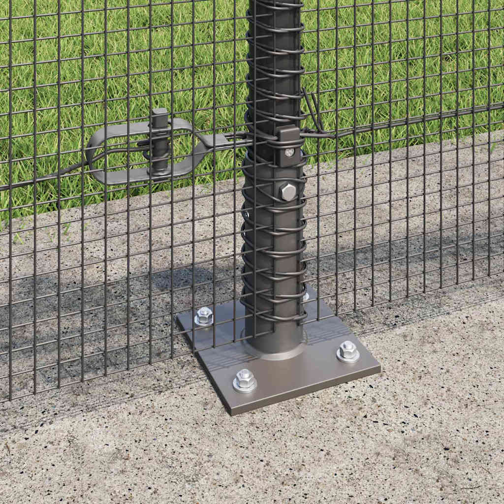 Sveistgjerde med Betongbase 50 x 0,4 m (B x H) PVC-belagt stål