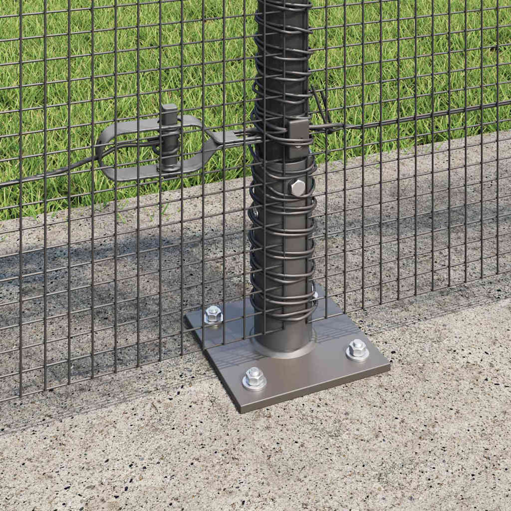 Sveistgjerde med Betongbase 50 x 0,8 m (B x H) PVC-belagt stål
