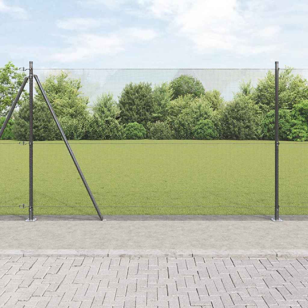 Sveistgjerde med Betongbase 50 x 1,4 m (B x H) PVC-belagt stål