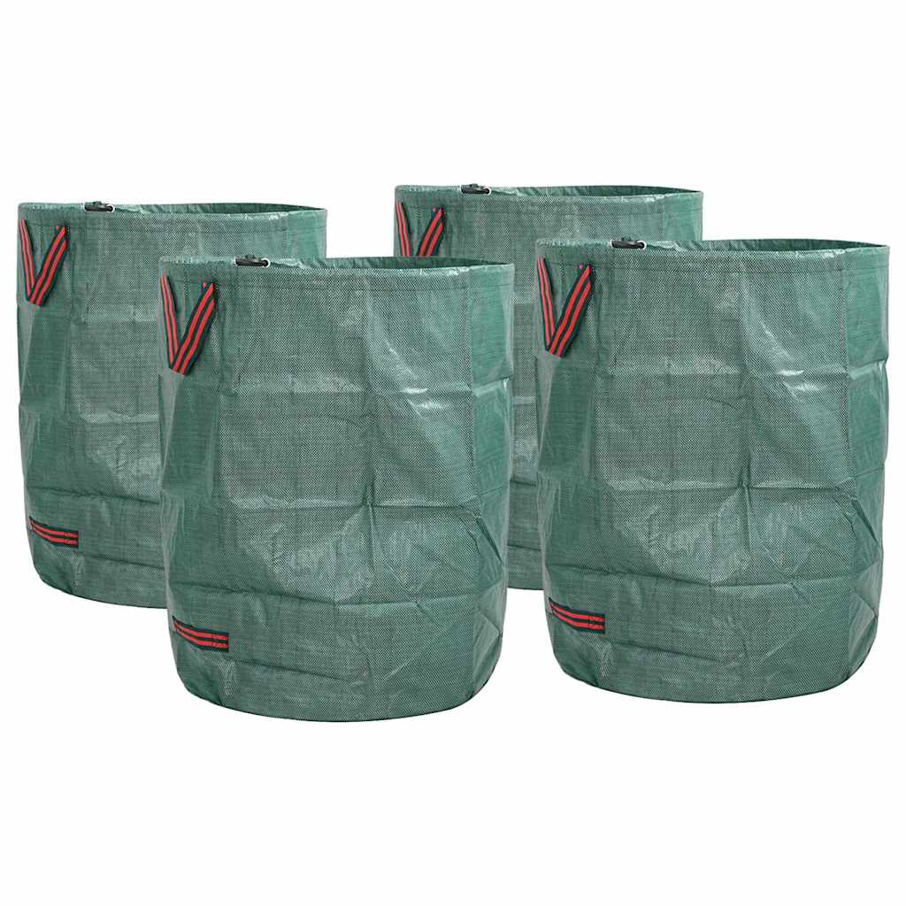 Hage søppelposer 4 pcs grønn 66 x 66 x 83,5 cm Polypropen