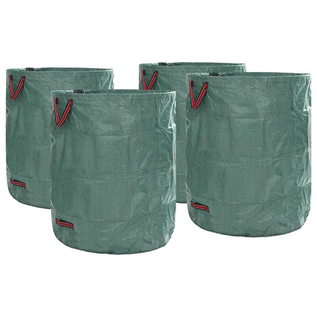 Hage søppelposer 4 pcs grønn 79 x 79 x 99,5 cm Polypropen