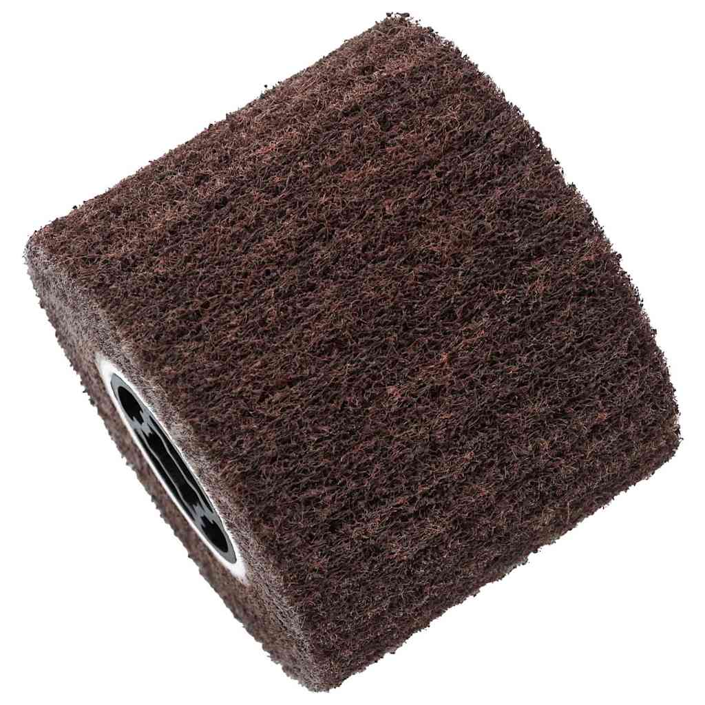 Slipe ruller 3 pcs Brun 12 x 12 x 10 cm Syntetisk fiber