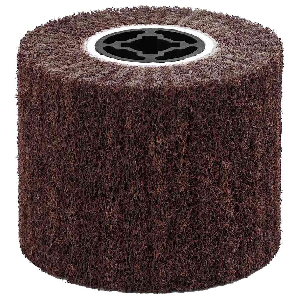 Slipe ruller 3 pcs Brun 12 x 12 x 10 cm Syntetisk fiber