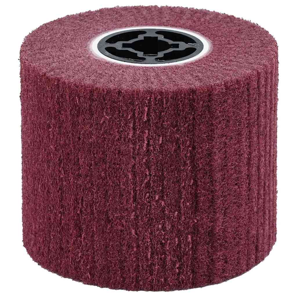 Slipe ruller 3 pcs Rød 12 x 12 x 10 cm Syntetisk fiber