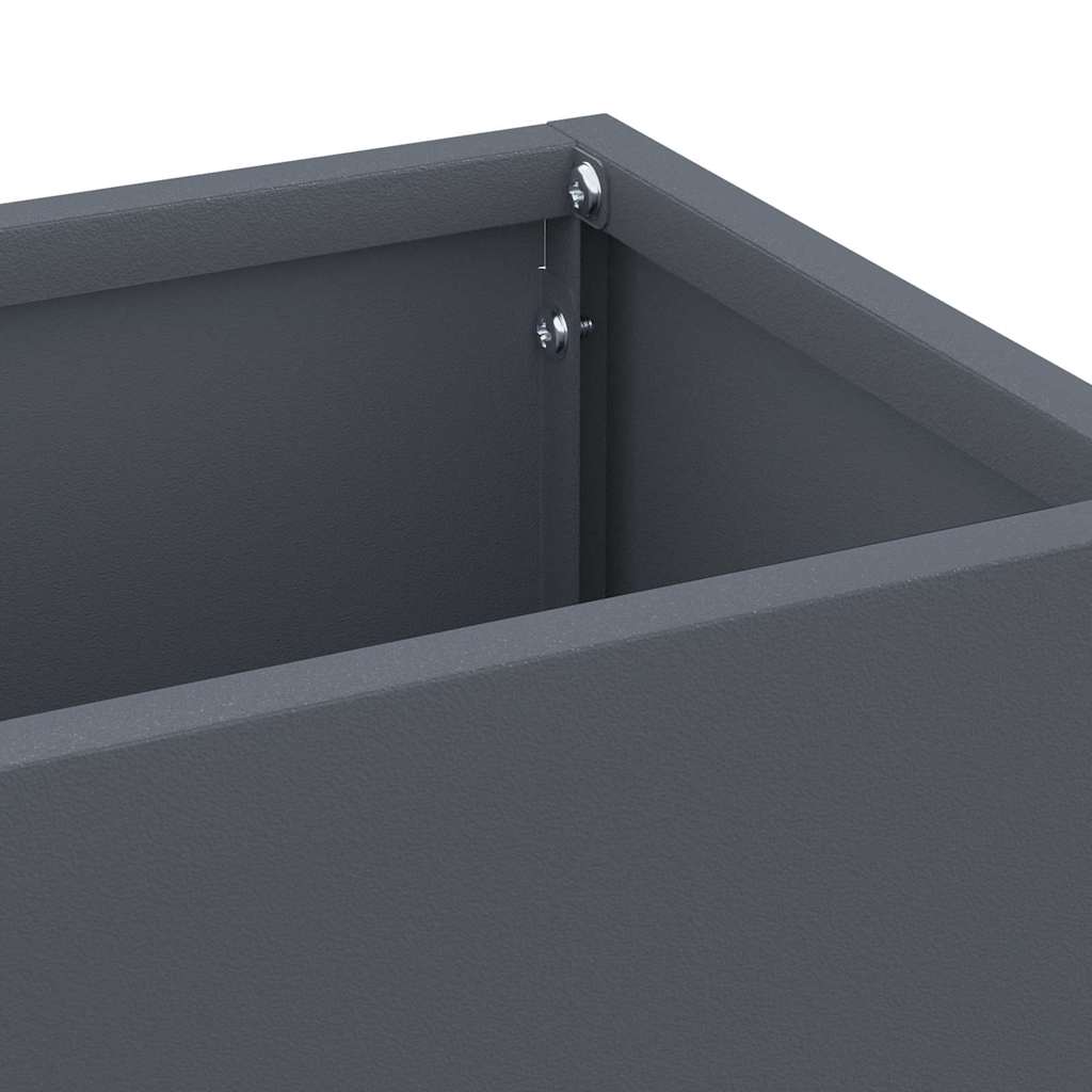 Parasollstativ med lagring Antrasitt 15,5 x 15,5 x 49 cm Metall vidaXL
