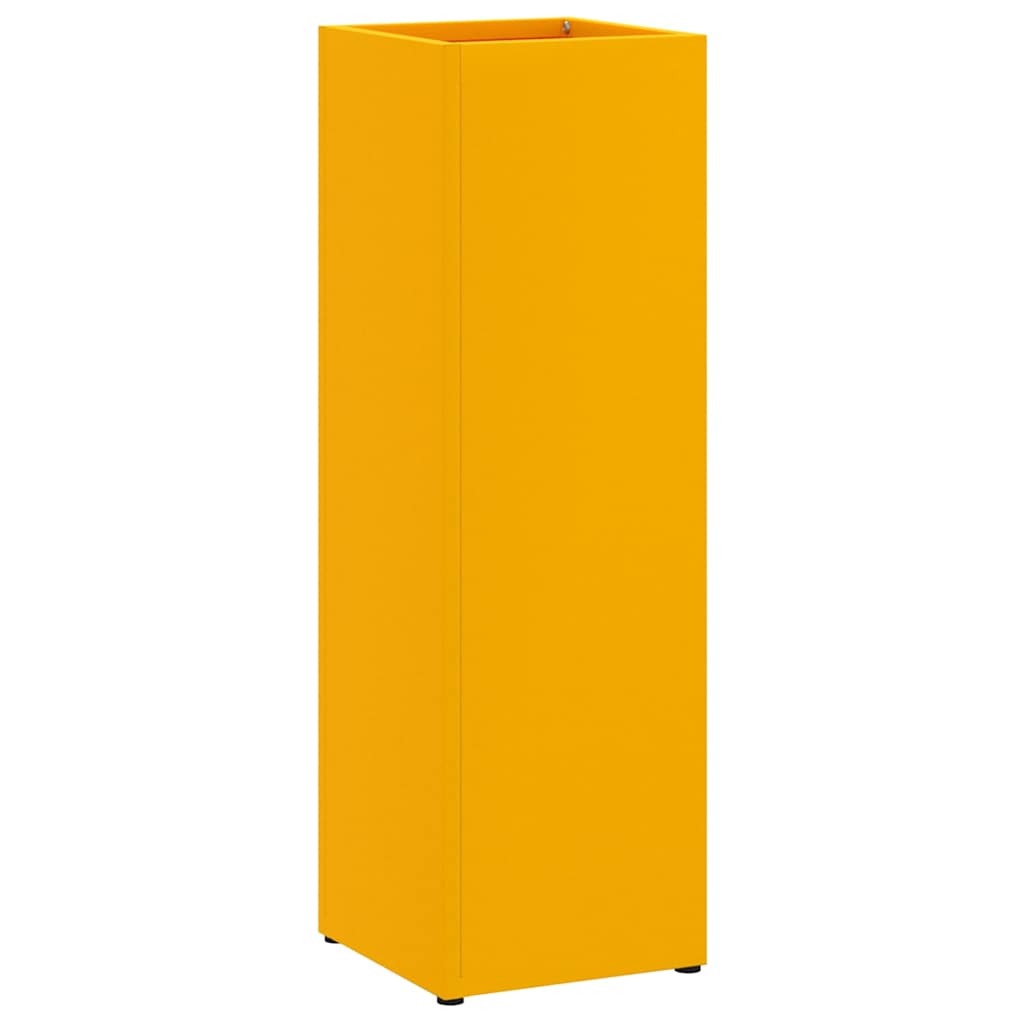 Parasollstativ Sennepsgul 15,5 x 15,5 x 49 cm Metall vidaXL