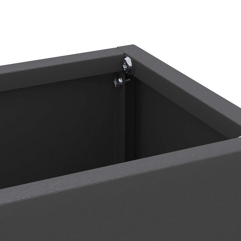 Parasollstativ Svart 28 x 12 x 41 cm Stål vidaXL
