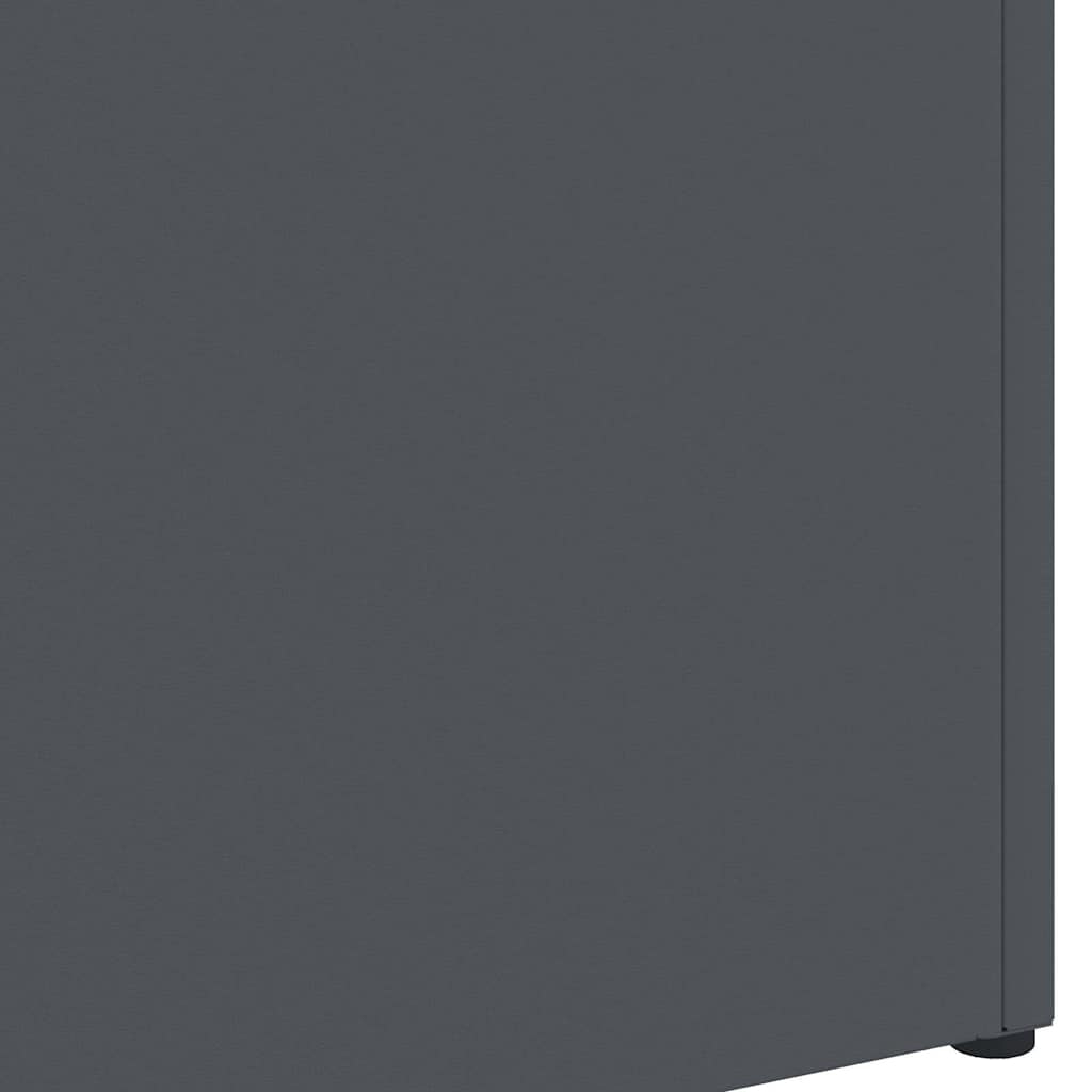 Parasollstativ Antrasitt 28 x 12 x 41 cm Stål vidaXL