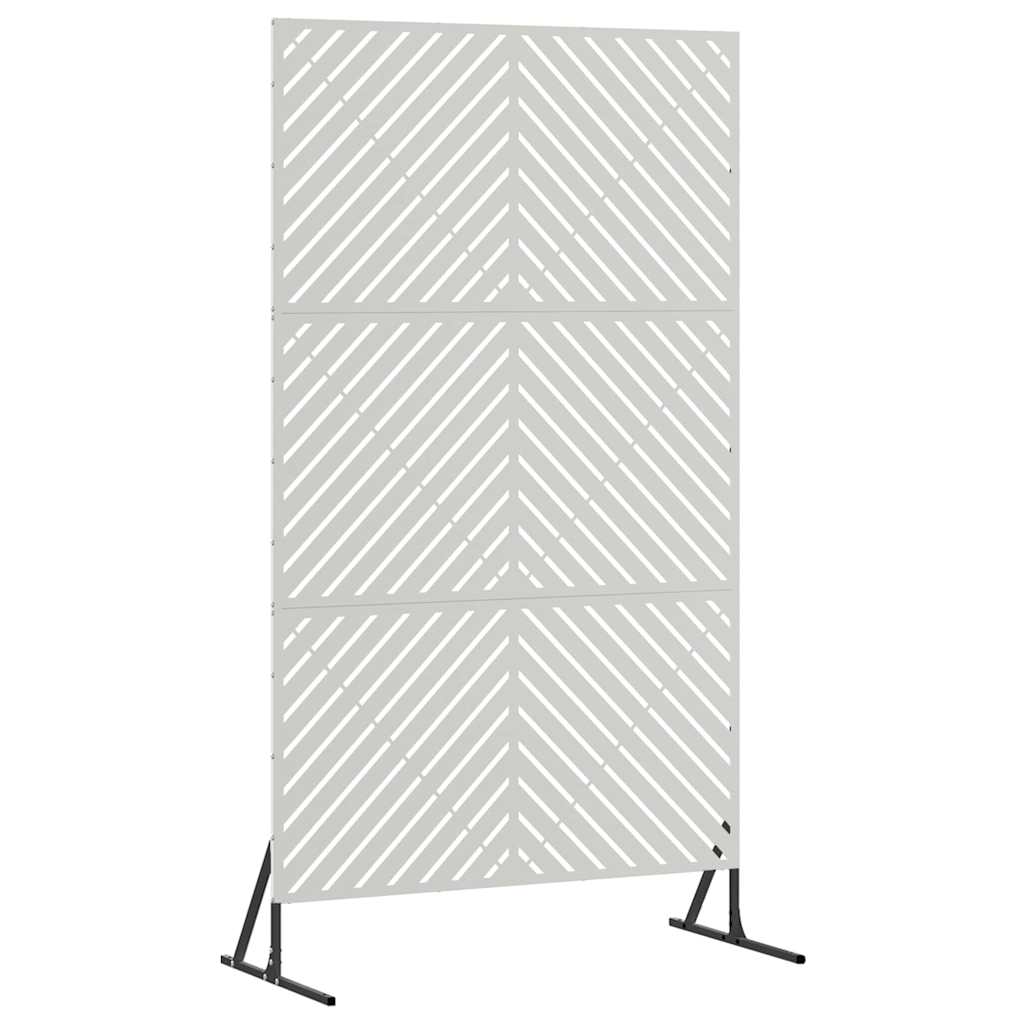 Personvernsvegg 100 x 50 x 180 cm Rustfritt stål Sølv