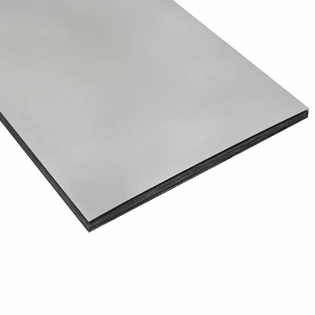 Personvernsvegg 100 x 50 x 180 cm Galvanisert stål Sølv