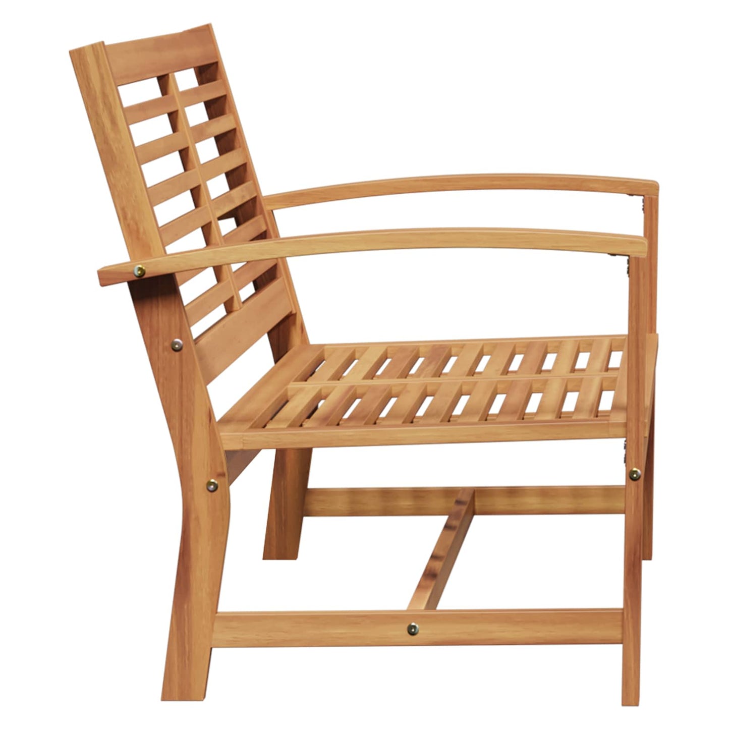 benk Brun 110 x 65 x 76,5 cm Massivt Teaktre