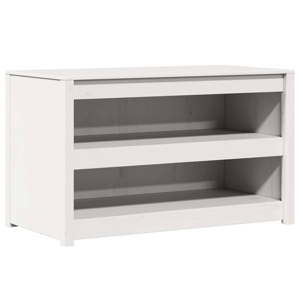Kjøkkenskap med hylle MEPPEL Hvit 106 x 55 x 64 cm Massiv furu