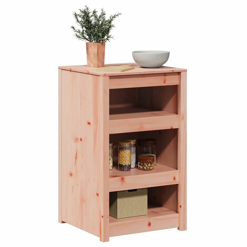 Kjøkkenskap MEPPEL Brun Eik 55 x 55 x 92 cm Massiv furu