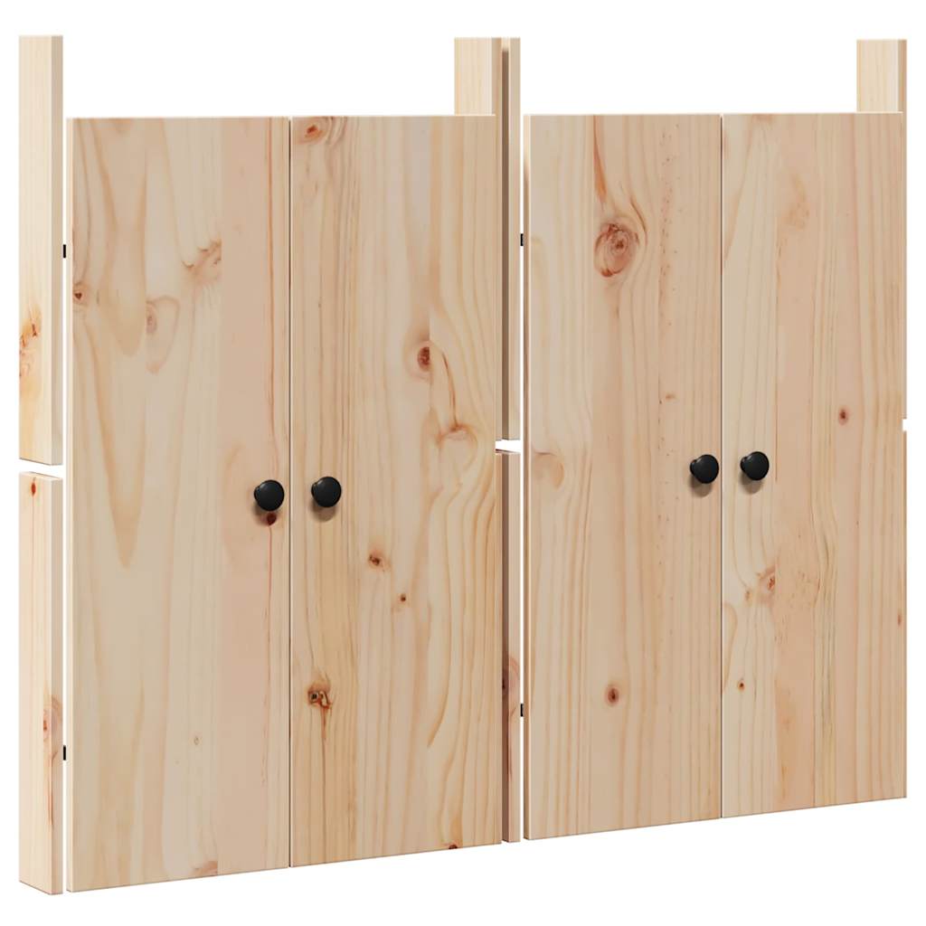 Kjøkkendør MEPPEL 2 pcs Krem 50 x 9 x 82 cm Massivt furutre