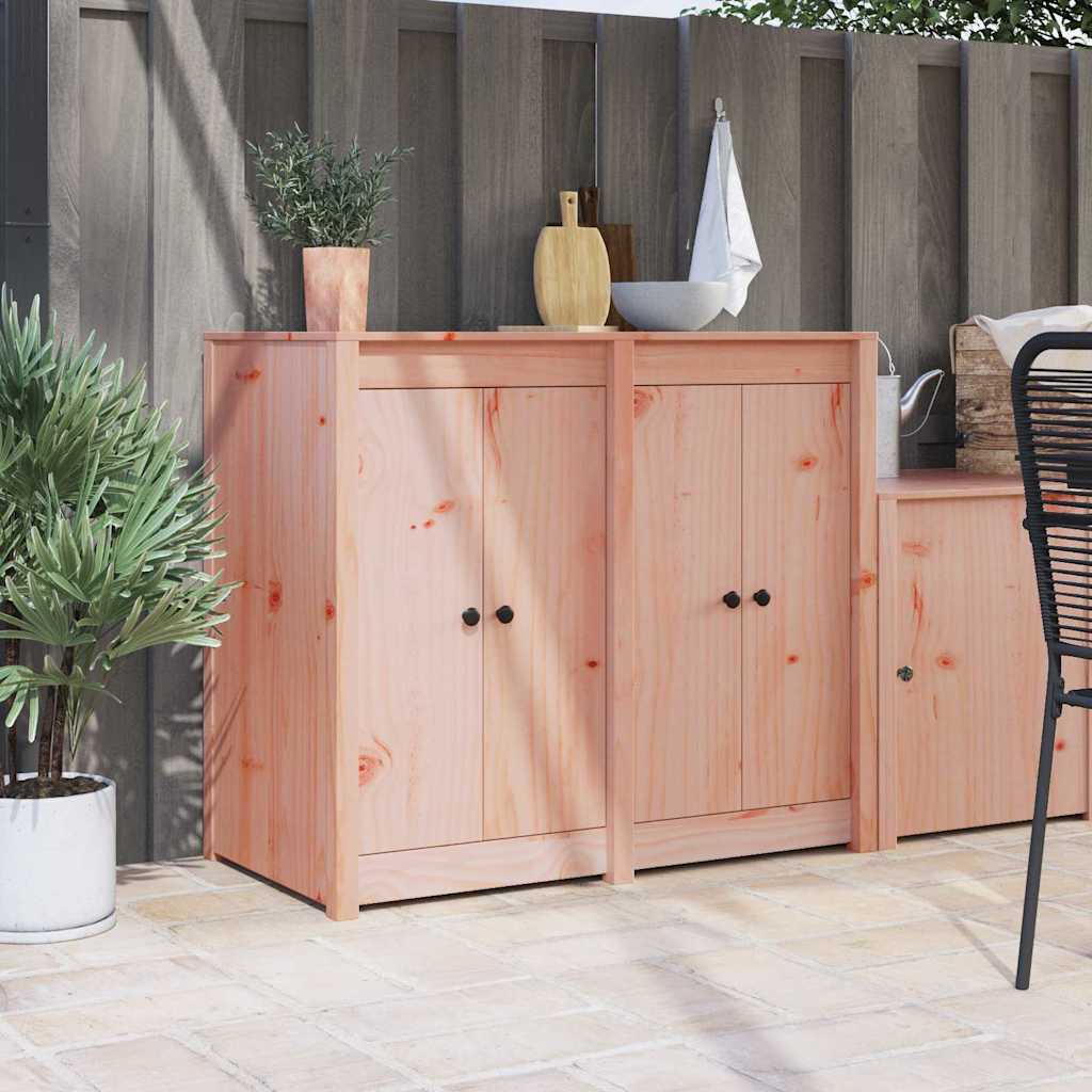 Kjøkkendør MEPPEL 2 pcs Brun 50 x 9 x 82 cm heltre douglasgran