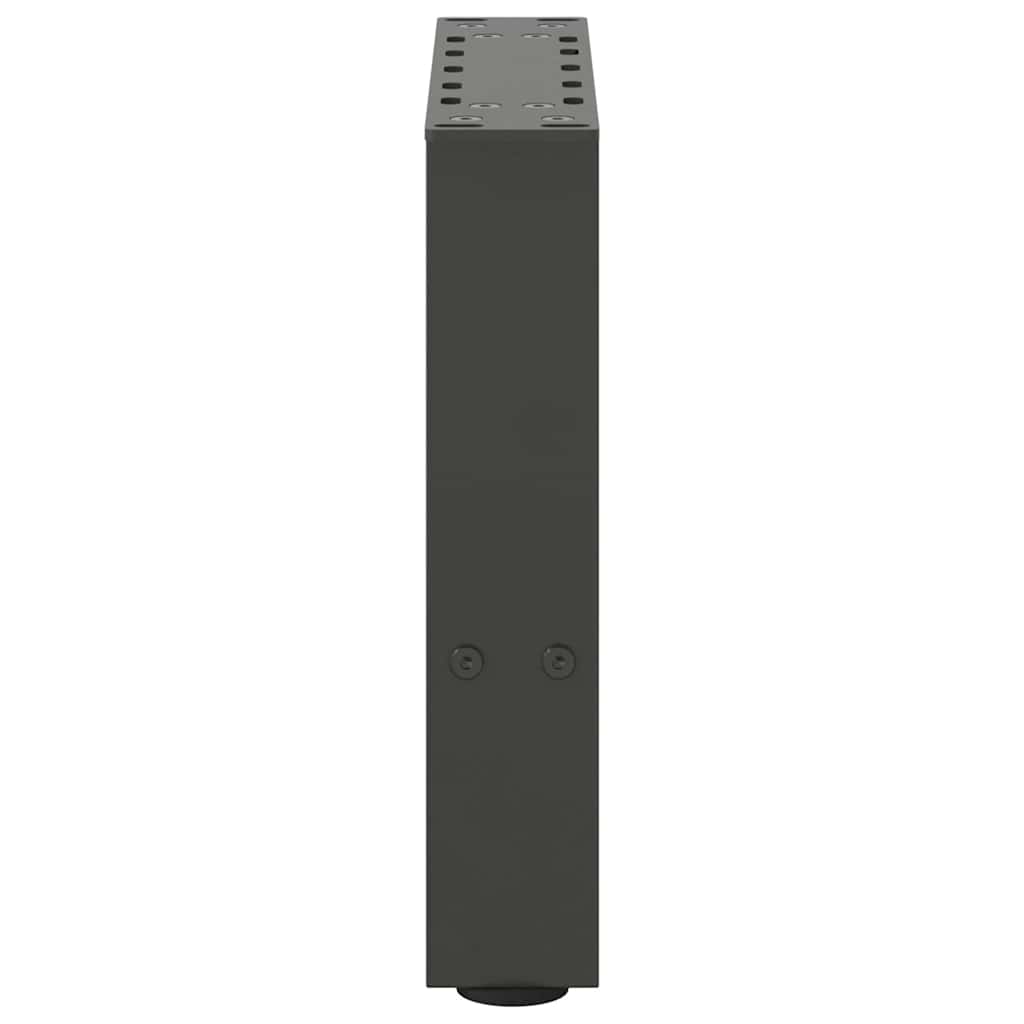 Salongbordben antrasitt 2 stk 30x(30-31) cm stål