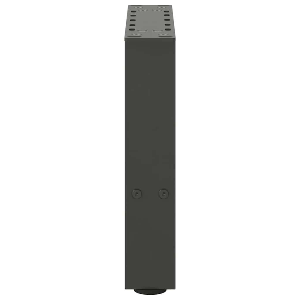 Salongbordben antrasitt 2 stk 40x(30-31) cm stål