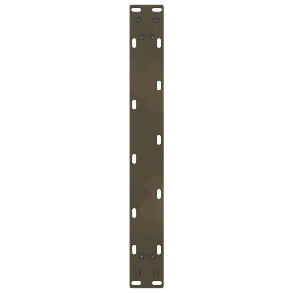 Salongbordben naturstål 2 stk 50x(30-31) cm stål
