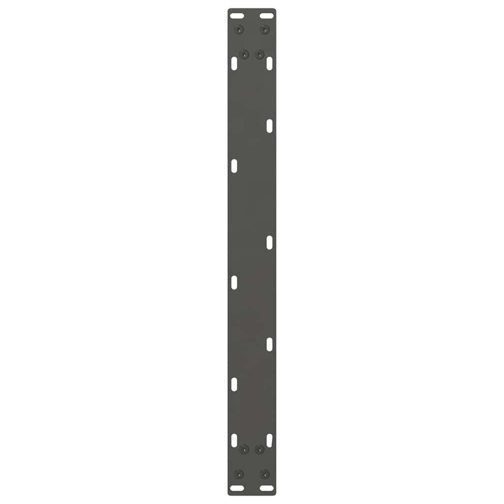 Salongbordben antrasitt 2 stk 70x(30-31) cm stål