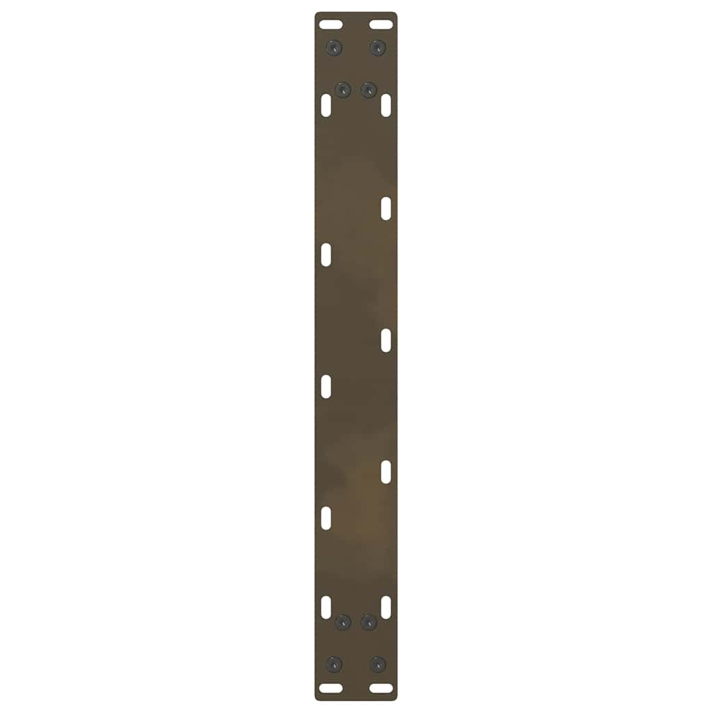 Salongbordben naturstål 2 stk 60x(42-43) cm stål
