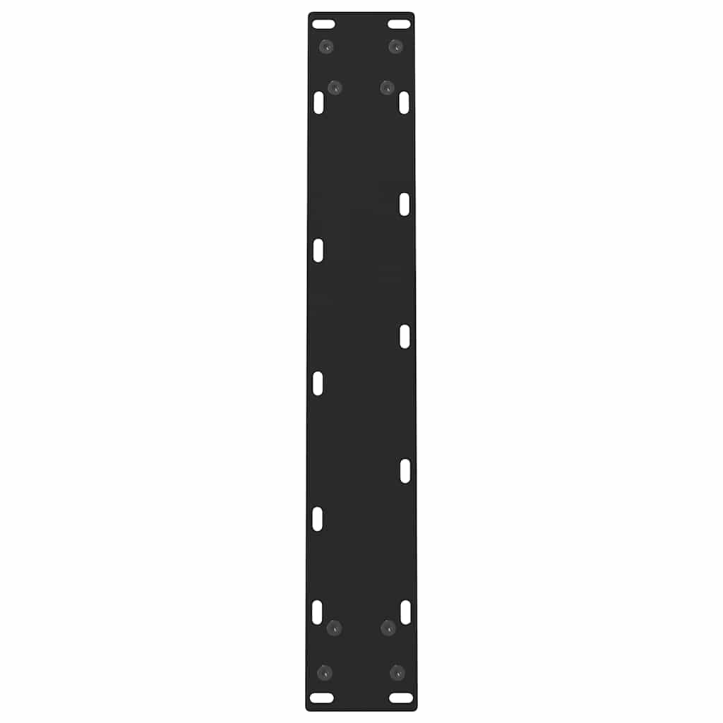 Spisebordben svart 2 stk 60x(72-73) cm stål