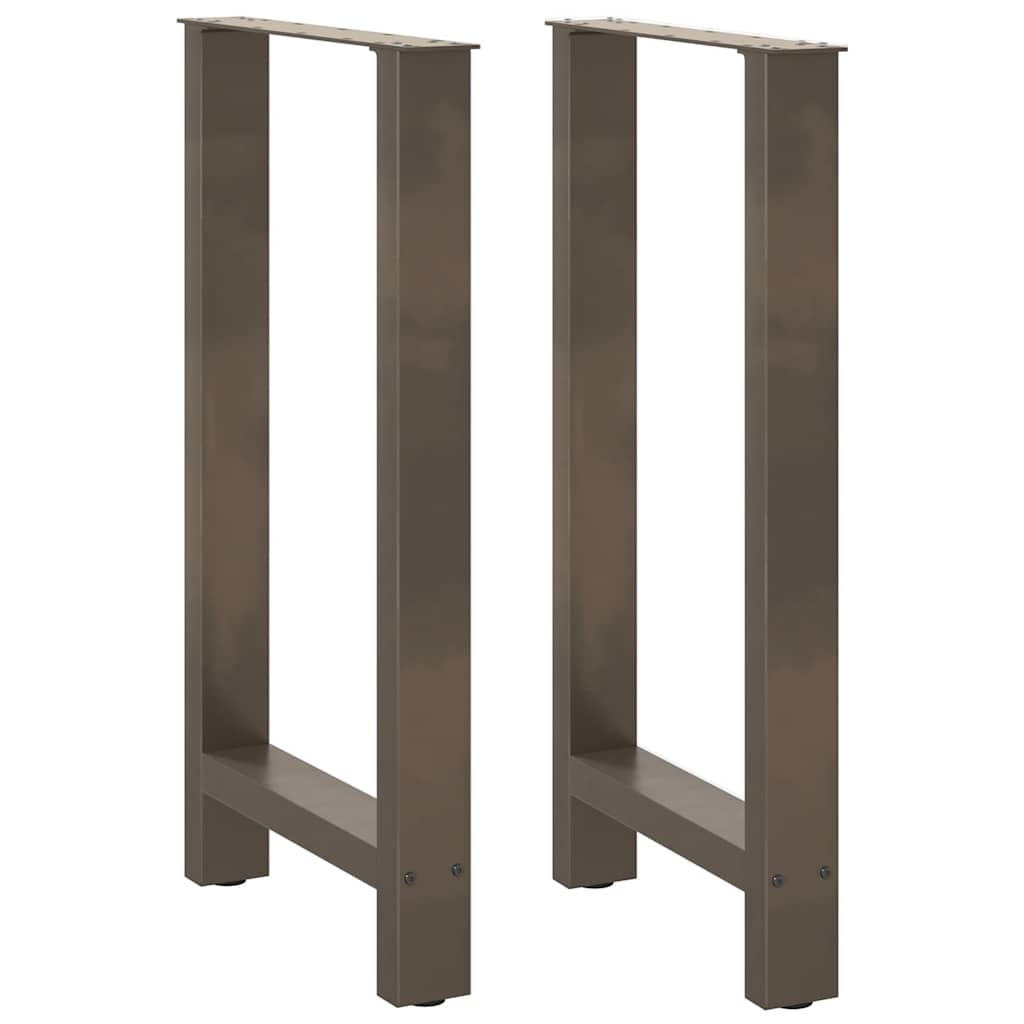 Barbordben naturstål 2 stk 50x(90-91) cm stål