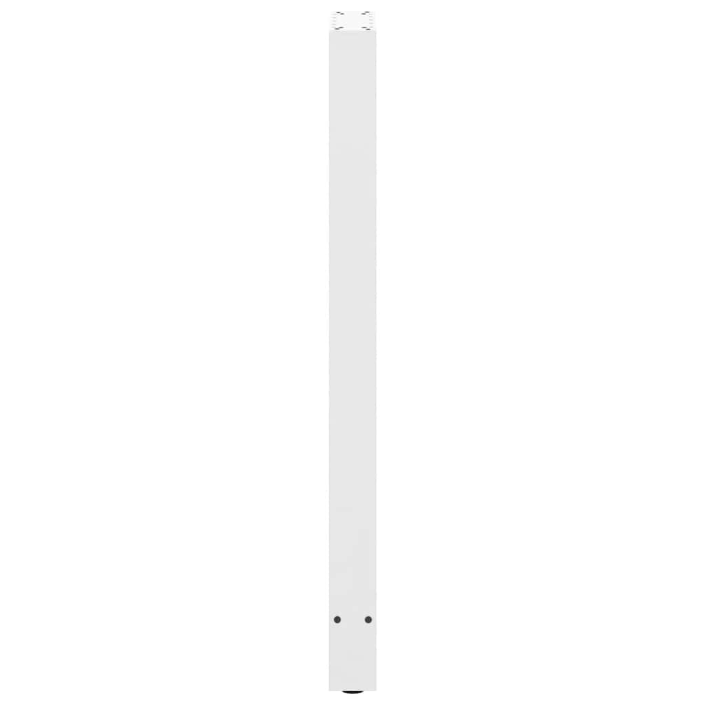 Barbordben hvite 2 stk 40x(110-111) cm stål