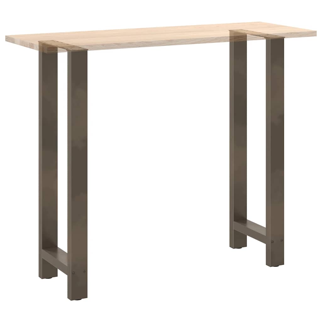 Barbordben naturstål 2 stk 50x(110-111) cm stål